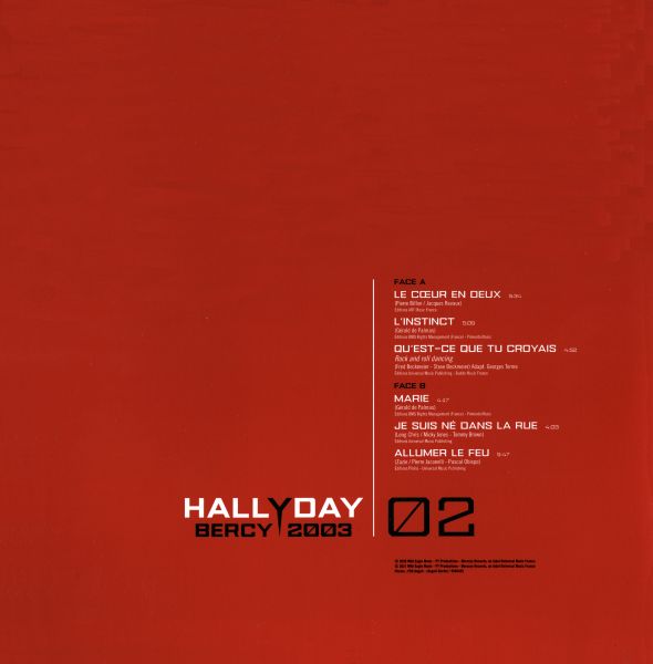 Coffret LP-CD-DVD Piano Collector Bercy 2003 Universal 3500889