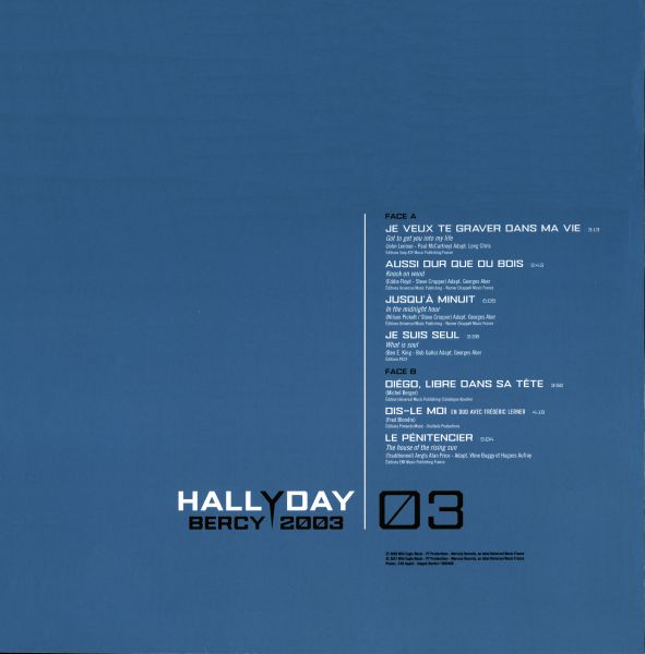 Coffret LP-CD-DVD Piano Collector Bercy 2003 Universal 3500889