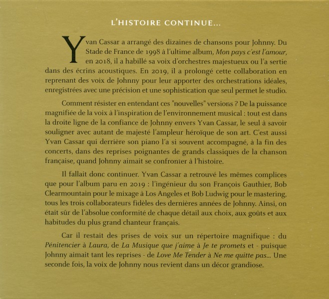 Coffret LP CD LP 25 cm Acte II Collector Universal 352 411-0