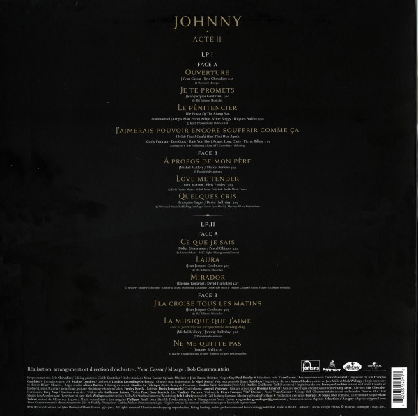 LP Johnny Acte II  Universal 352 409-3