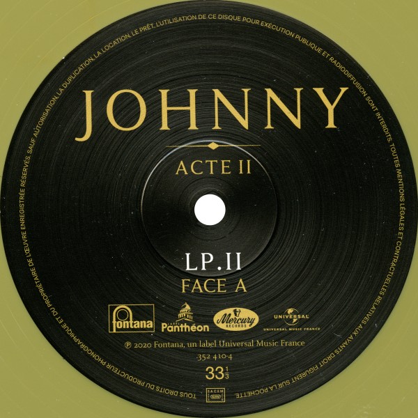 Double LP Acte II Universal 352 410-0