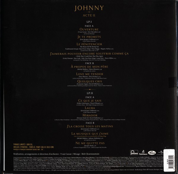 LP Johnny Acte II  Universal Spcial Carrefour 385 472-1