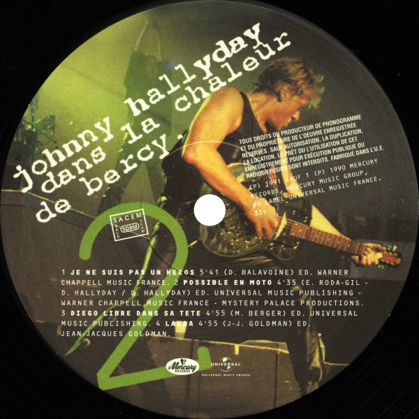 LP Dans la chaleur de Bercy Hachette M 0 1372 - 26 - F