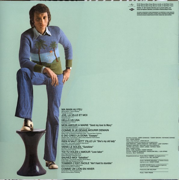 Johnny Hallyday - LP Country - Folk - Rock Hachette M 0 1372 - 27 - F