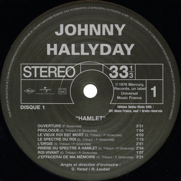 LP Hamlet Hallyday Hachette M 01372 - 28 - F