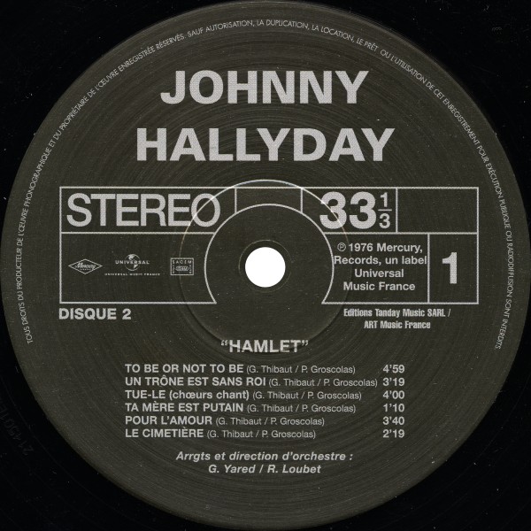 LP Hamlet Hallyday Hachette M 01372 - 28 - F