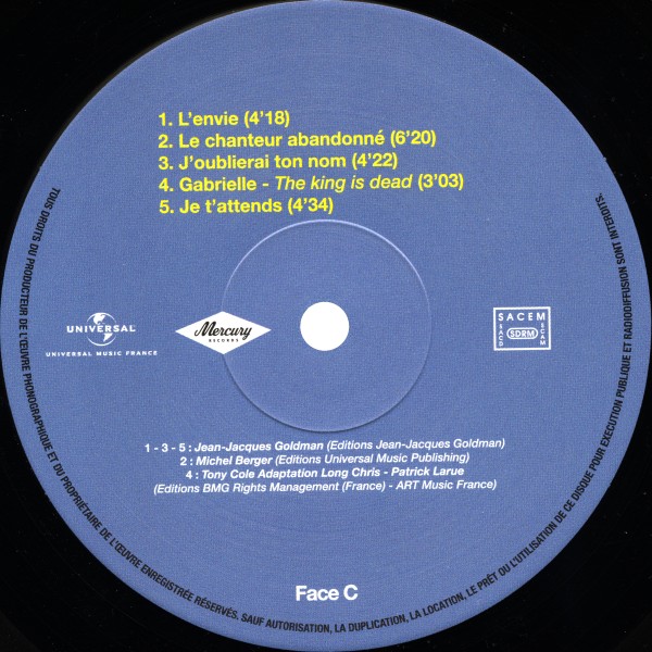 LP Johnny  Bercy 87  Hachette M 01372 - 30 - F