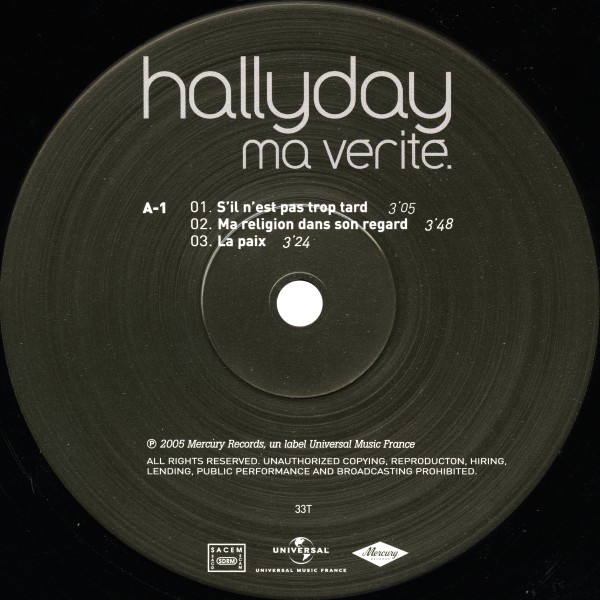 LP Ma vrit Hachette M 01372 - 31 - F