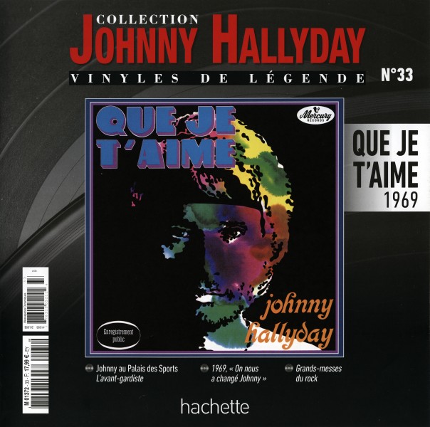 LP Que je t'aime Palais des Sports 1969 Hachette M 01372 - 33 - F