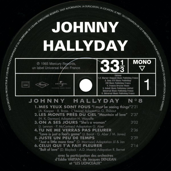 LP Hallelujah Hachette M0 1372 - 37 - F