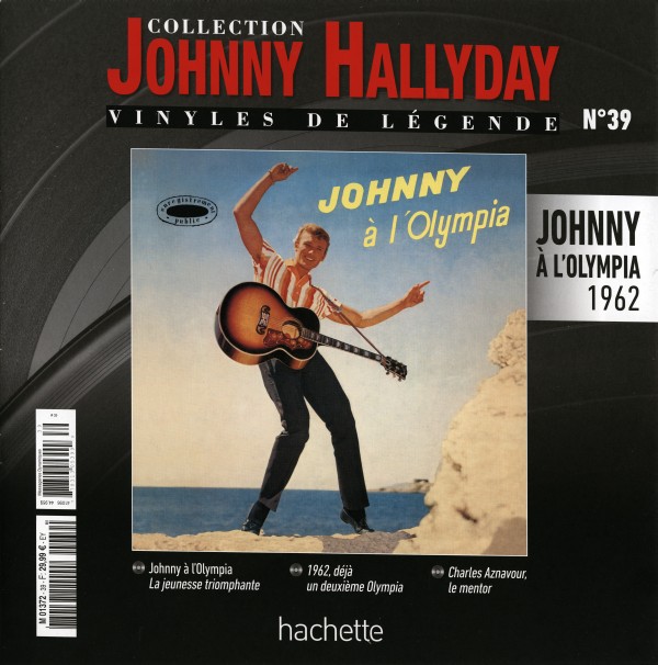 LP Johnny  l'Olympia  Hachette M0 1372 - 39 - F