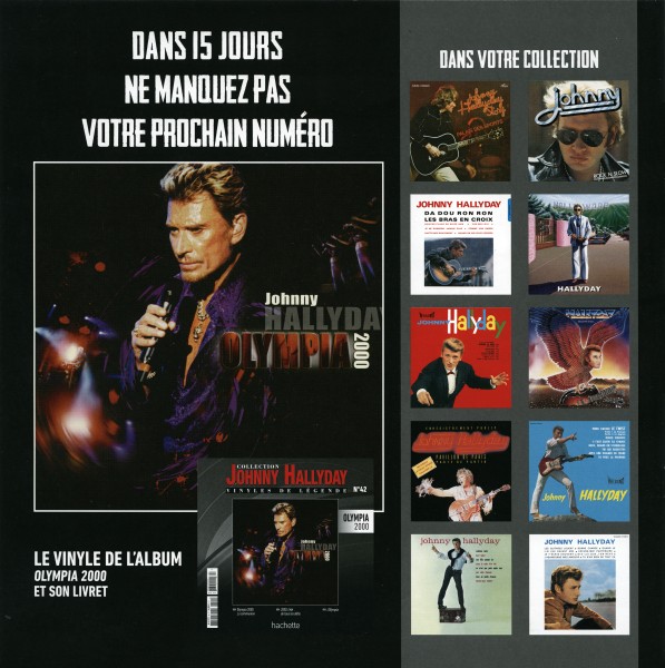 LP Johnny chante Hallyday Hachette M0 1372 - 41 - F