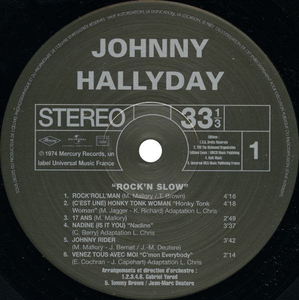 LP Rock 'n slow Hachette M 01372 - 43 - F