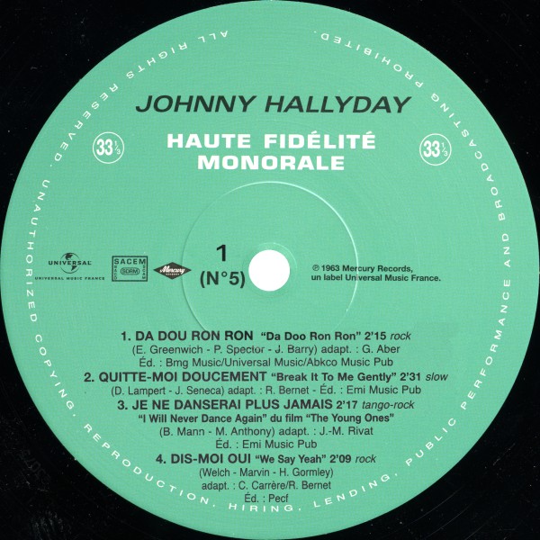 LP Da dou ron ron Hachette M 01372 - 44 - F