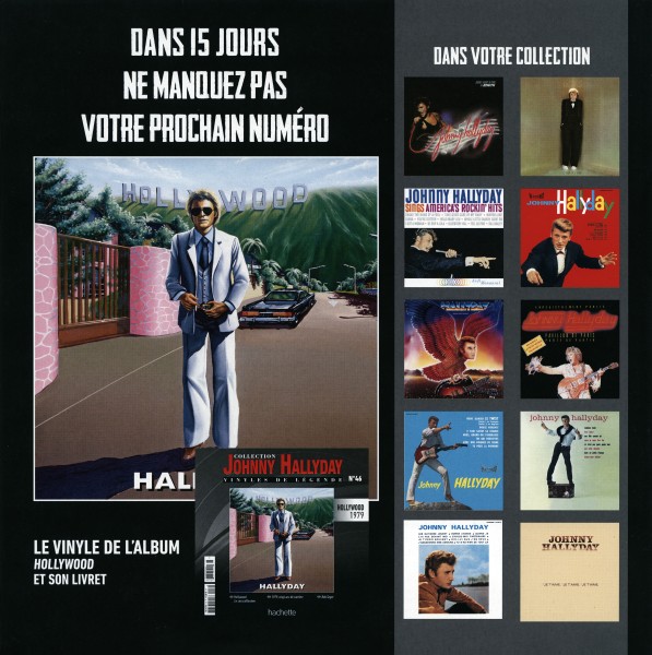 LP Johnny Hallyday Story Palais des Sports Hachette M 01372 - 45 - F