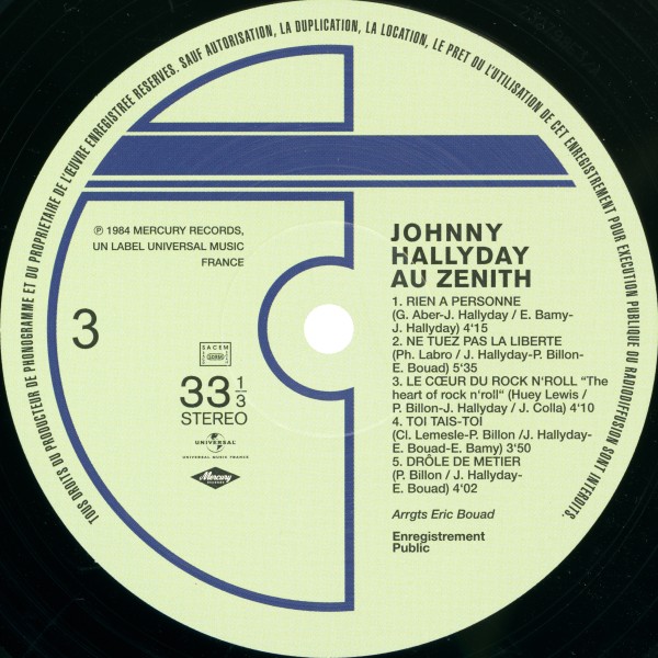 LP Au Znith Hachette M 01372 - 48 - F