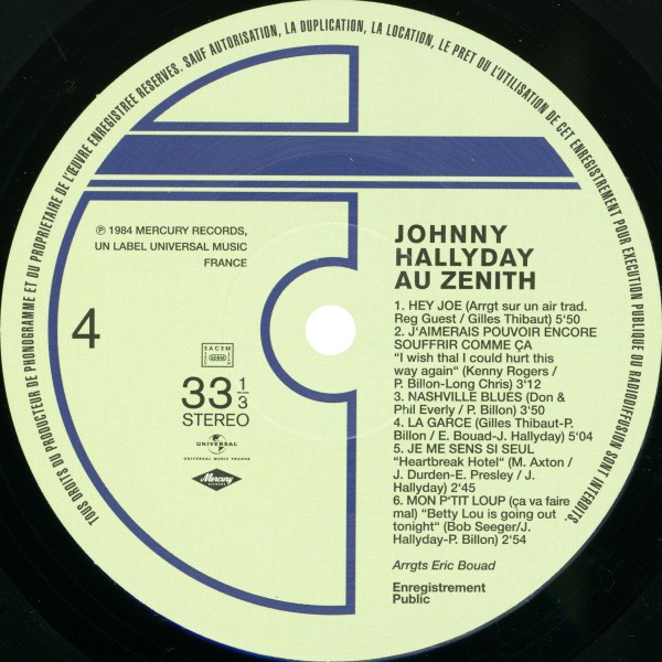 LP Au Znith Hachette M 01372 - 48 - F