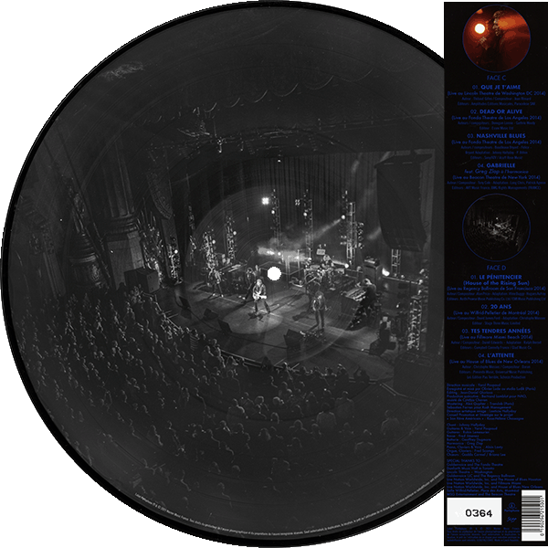 LP Picture disc Mon nom est Johnny Warner 0190296 215001