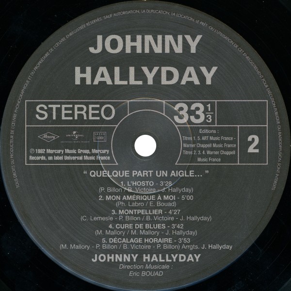 LP Quelque part un aigle... Hachette M 01372 - 50 - F