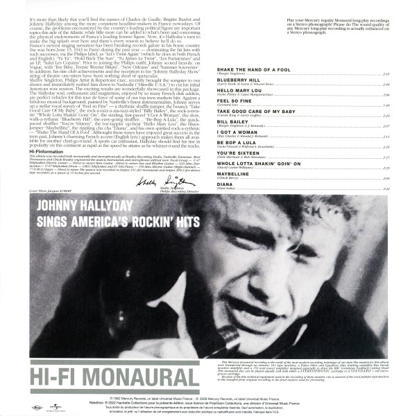 LP Sings America's rockin' hits  Hachette M 01372 - 52 - F