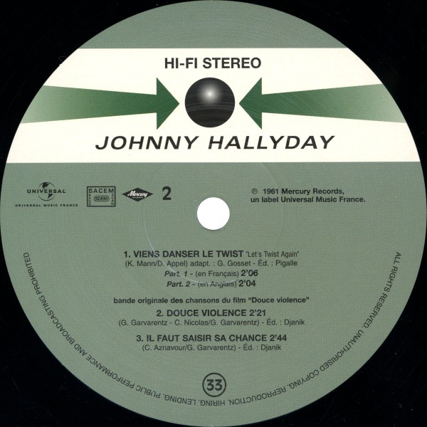 LP Viens danser le twist Hachette M 01372 - 55 - F