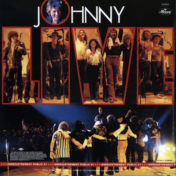LP Johnny Live 81  Hachette M 01372 - 54 - F