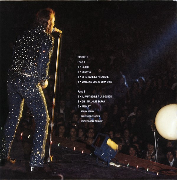 LP Live at The Palais des Sports Paris Hachette M 01372 - 57 - F