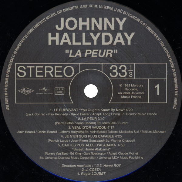 LP La peur  Hachette M 0 1372 - 58 - F