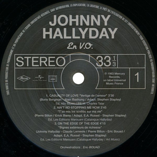 LP En V.O.  Hachette M 0 1372 - 59 - F