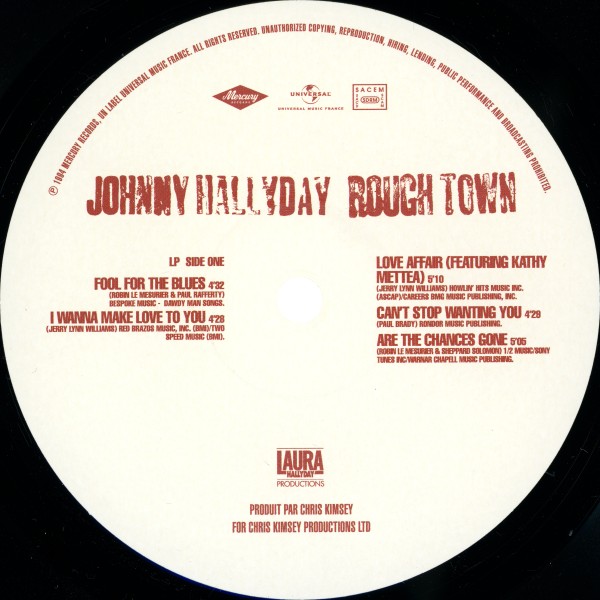 LP Rough town Hachette M 0 1372 - 61 - F