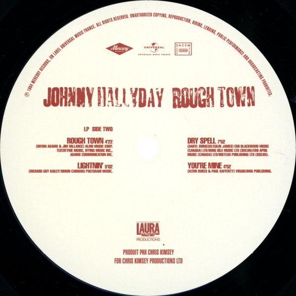 LP Rough town Hachette M 0 1372 - 61 - F