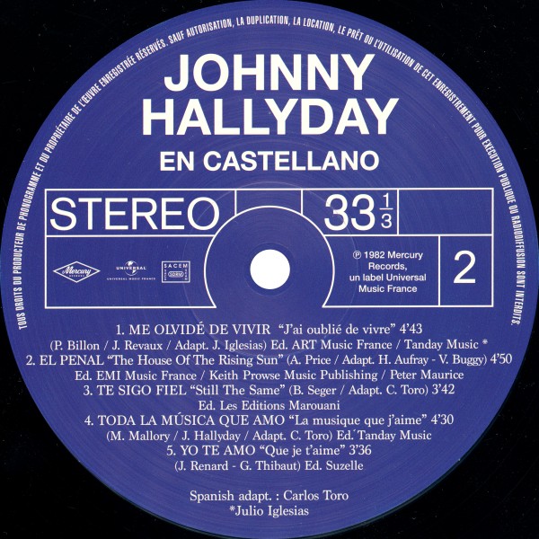 LP En castellano Hachette M 0 1372 - 65 - F