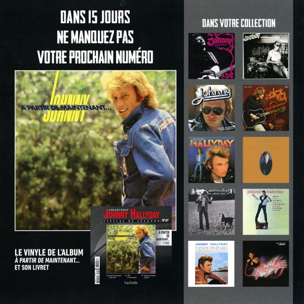 LP Hallyday story Ses 32 premières chansons nouvelle version Hachette M 0 1372 - 66 -F