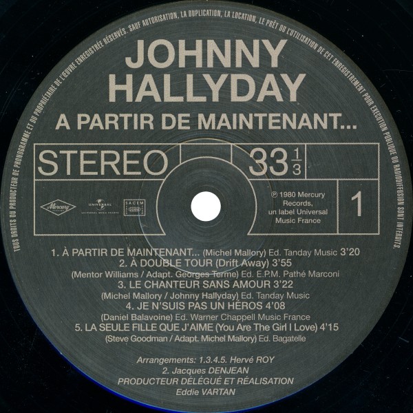 LP  A partir de maintenant Hachette M 0 1372 - 67 - F