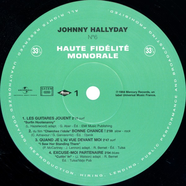 LP N 6 Les guitares jouent Hachette M 0 1372 - 69 - F