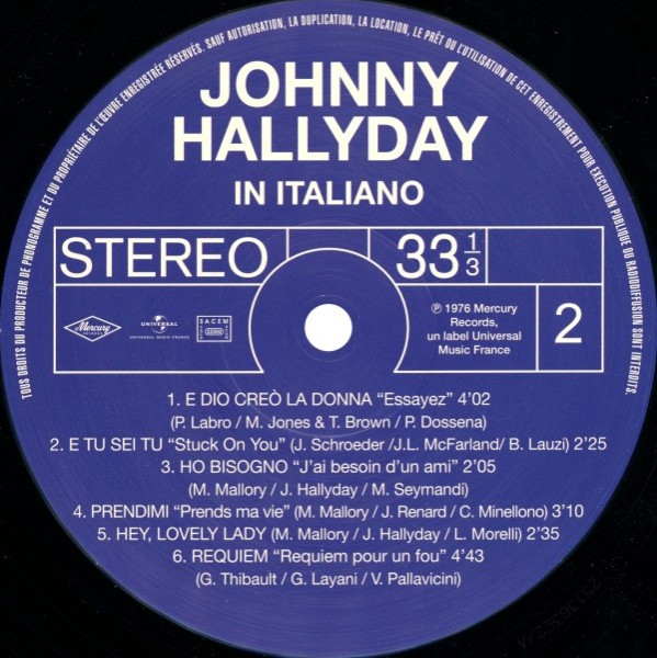 LP In italiano Hachette M 0 1372 -70 - F