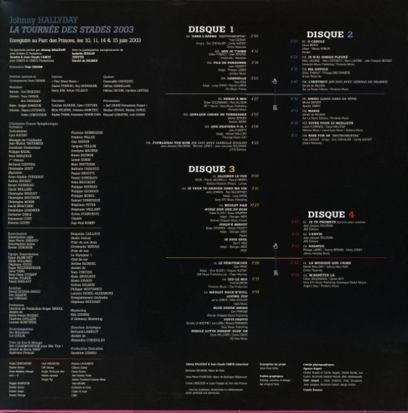 LP Parc des Princes 2003 Hachette M 0 1372 - 71 - F