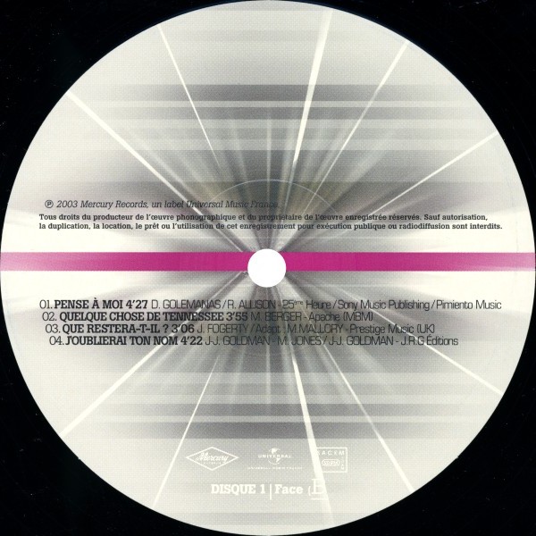 LP Parc des Princes 2003 Hachette M 0 1372 - 71 - F