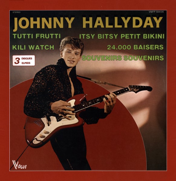 Coffret 3 LP Johnny Hallyday Culture Factory VMFP504-5-6