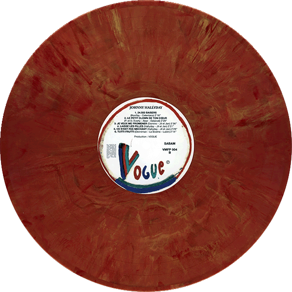 Coffret 3 LP Johnny Hallyday Culture Factory VMFP504-5-6