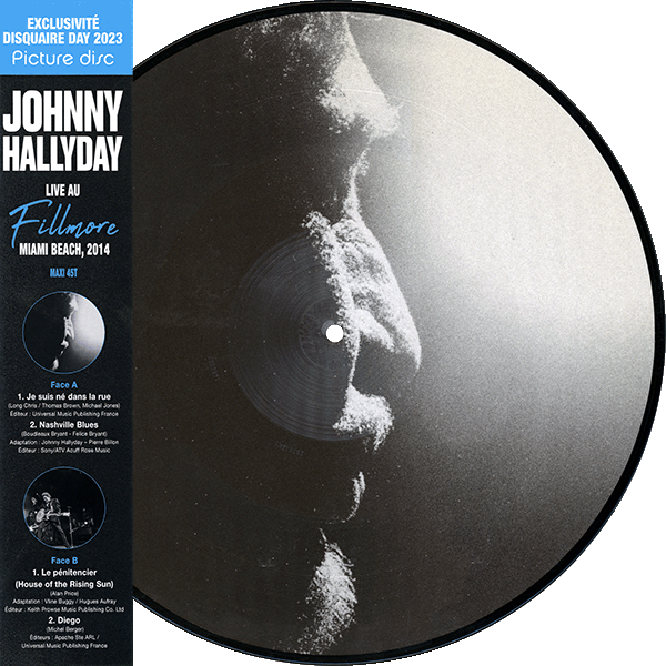 Maxi 45 T picture disk Live au Fillmore Miami Beach, 2014 (RSD 2023) Warner 5050197 273384