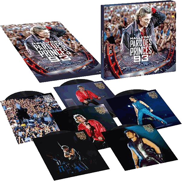 Coffret 6 LP  Parc des Princes 93 30 anniversaire Uuniversal 539 8470