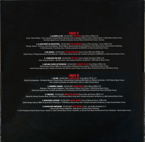 LP Duos Warner5054197 540103 noir