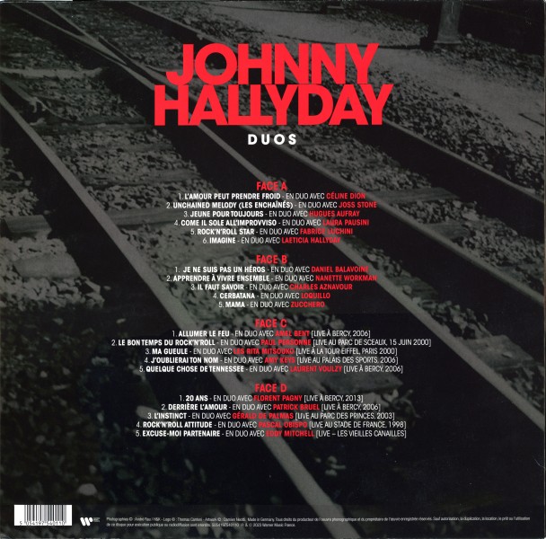 LP Duos Warner5054197 540110 rouge