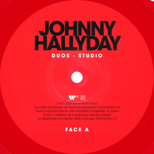 LP Duos Warner5054197 540110 rouge