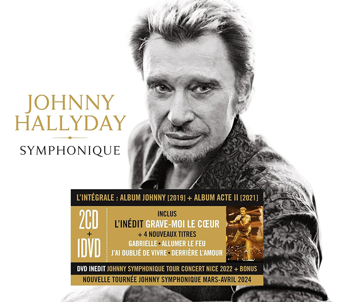 CD-DVD Johnny symphonique  Universal 458 71483