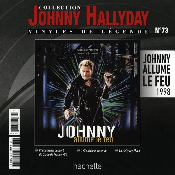 LP Johnny allume le feu Hachette M 0 1372 - 73 - F
