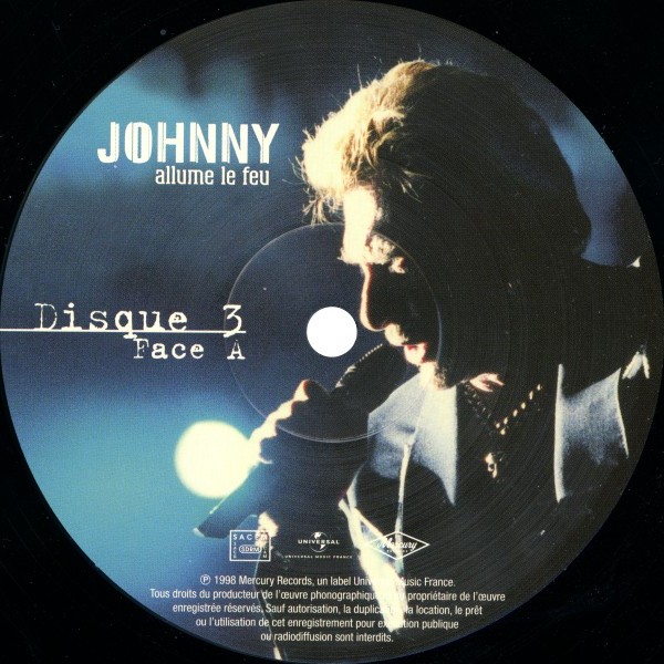 LP Johnny allume le feu Hachette M 0 1372 - 73 - F