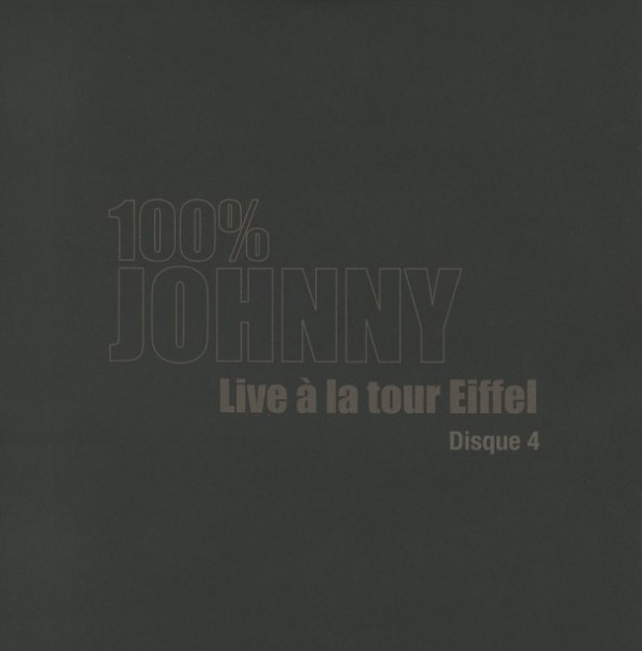 LP 100% Johnny Live  la tour Eiffel  Hachette M 0 1372 - 74 - F
