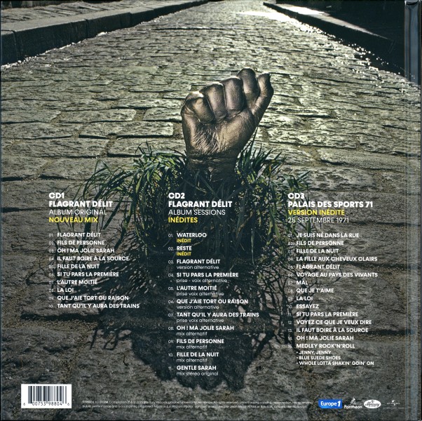 Livre-CD Johnny 71 Universal 539 8804